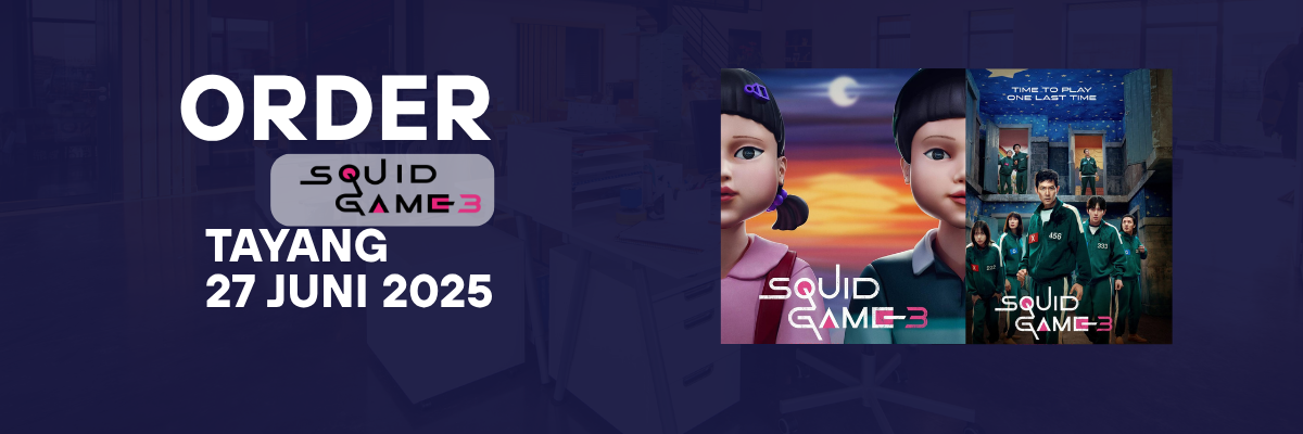 ORDER SQUID GAME 3 TAYANG 27 JUNI 2025 - Pre-order series terbaru Squid Game